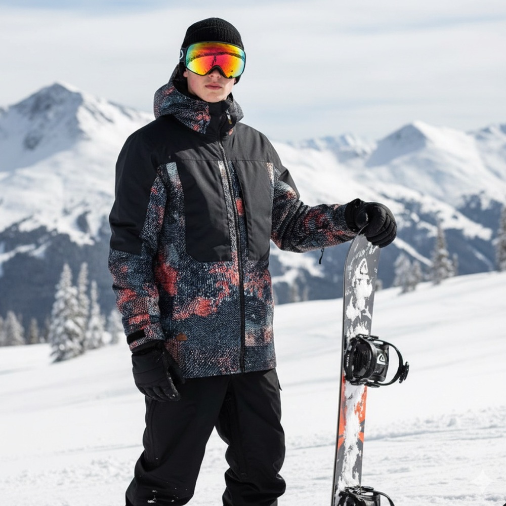 Quiksilver Snowboard Jacket Quiksilver Tr Ambition Youth